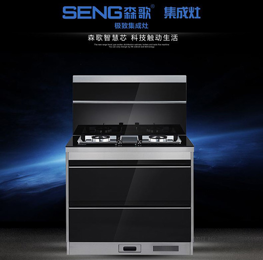 中國十大集成灶品牌森歌 帶給你舒心體驗