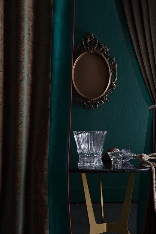 “中國十大品牌窗簾”玉蘭 發(fā)布深綠色系列