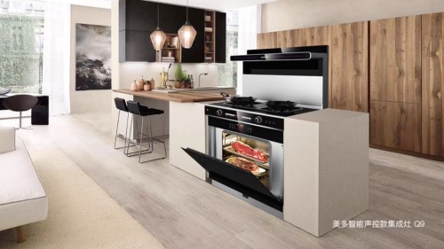 美多集成灶掌控智能廚房奧義，人機交互完美詮釋新廚界