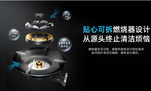 控火大師燃?xì)庠?，?shí)現(xiàn)智慧、理想烹飪