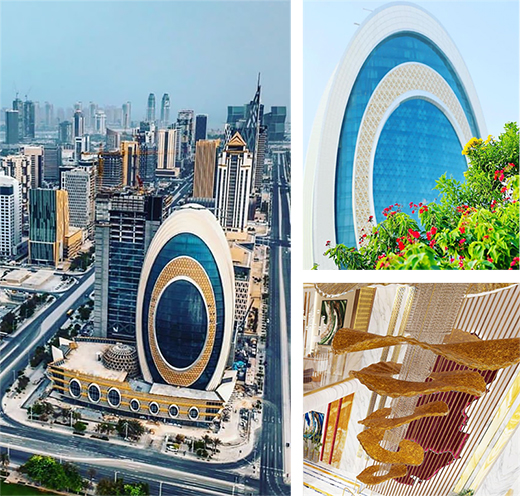 為世界杯添“光彩”!中山燈飾亮相卡塔爾新城地標