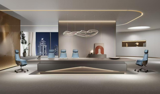 品質(zhì)與美學(xué)的雙重奏——向氏鑫源輕奢辦公家具探秘