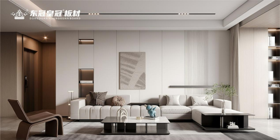 從花色到品質(zhì)，東冠皇冠板材如何讓高端家居“自帶光環(huán)”？